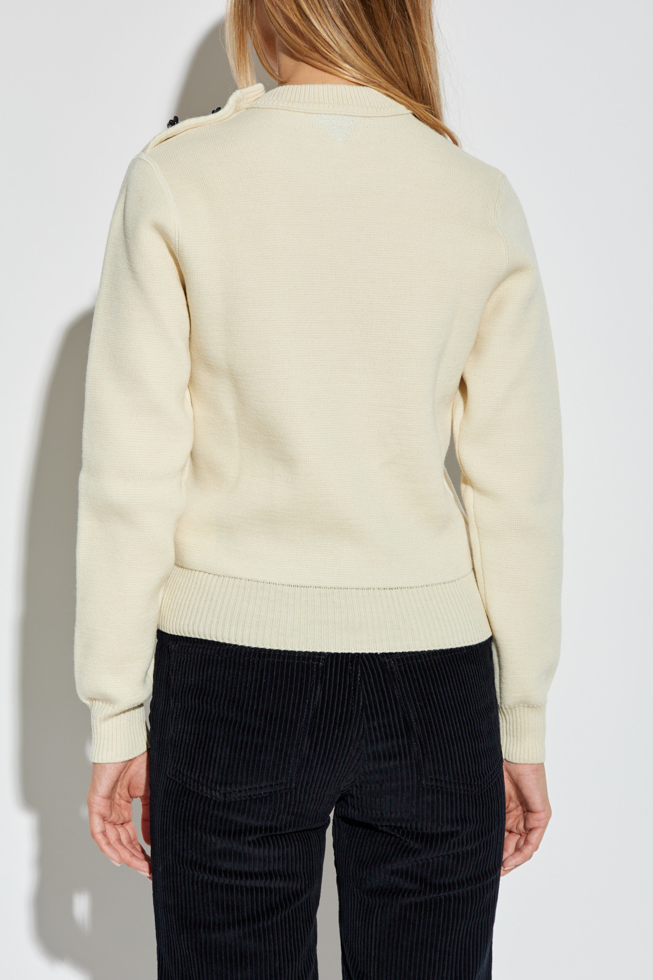 Cream Wool sweater Bottega Veneta - BOTTEGA VENETA STRETCH